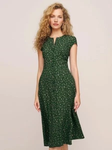 Reformation Women's Slimming Floral and Elegant Dress - Picture 1 of 14
