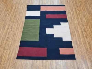 Alfombra Kilim de algodón tejida a mano alfombra de cocina alfombra de sala alfombra de tejido plano para sala de estar - Imagen 1 de 6