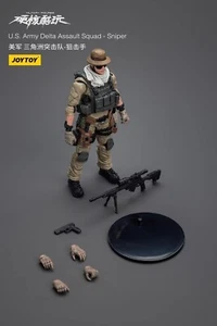 Joytoy 1/18 JT9527 U.S.Army Delta Assault Squad - Sniper Action Joints Figur Spielzeug - Bild 1 von 7