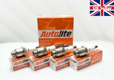  Autolite 295 Spark Plugs x 4 For Jeep MB/GPW & Other ModelsA538  - Image 1 of 2