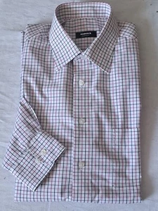 Walbusch Herren Hemd Gr.41, Extraglatt, mehrfarbig kariert, Baumwolle - Bild 1 von 2