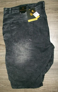BELOW COST ROCAWEAR 5 Pocket Wash Black Denim Shorts NWT 46 $60 - Picture 1 of 6
