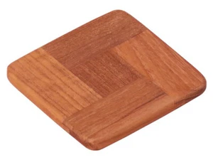 Posavasos de vidrio Eude Teak (4ST) 75880005 - Imagen 1 de 1