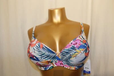 CYELL Bügel Bikini-Top TOP WIRED paradise morning multicolor Tropenprint NEU - Bild 1 von 3