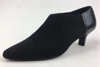 Rockport Women's Keturah V81426 Slip On Booties Size 9, Black Suede 496 - Image 1 of 4