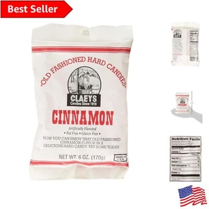 Old Fashioned Cinnamon Candy Pack of 12 - 6 oz Bags, Made in USA - Picture 1 of 7