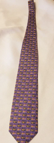 Louisiana State University▪︎LSU Tigers Purple & Gold College tie. Free shipping! Cover