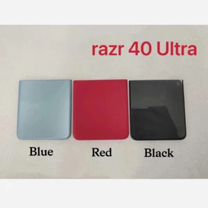 Para Motorola razr 40 Ultra Cubierta Trasera Batería Puerta Carcasa Reparación Piezas - Imagen 1 de 4