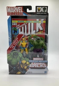 Marvel Universe 3.75 WOLVERINE vs HULK Greatest Battles Comic Packs Figures BNIB - Picture 1 of 4