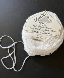 Maggi Knits "Maggi's Linen" - Individual balls of linen blend - white - Picture 1 of 1