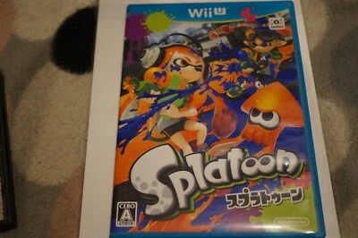 Splatoon (Nintendo Wii U, 2015)NO GAME  japan case only - Image 1 of 2