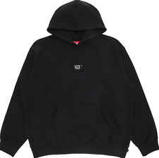 Sudadera con capucha Supreme NY para hombre roja con guión clásico logotipo  FW18 L AUTÉNTICA