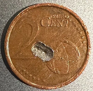 MINT ERROR 2006 Spain Espana 2 Euro Cent, very rare - Picture 1 of 4