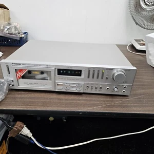 Vintage Teknika 8861 Stereo Hi-Fi Casette Deck Japan Silver Works - Picture 1 of 11