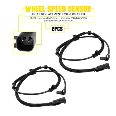 4WD Front Wheel ABS Speed Sensor Fits 2011 2012 2013 2014 Ford F-150 F150 EAW - Image 1 of 4