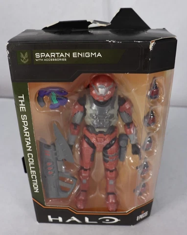 Halo The Spartan Collection Spartan Enigma Figure New Box Damage Cover