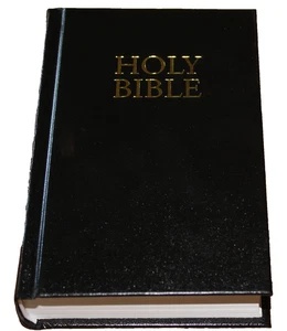 2013 King James Version Holy Bible Large Print Compact Black Embossed Hardcover - Bild 1 von 2