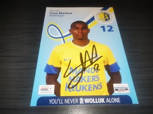 Cuco Martina hand signed RKC Waalwijk Club autograph card - Picture 1 of 2