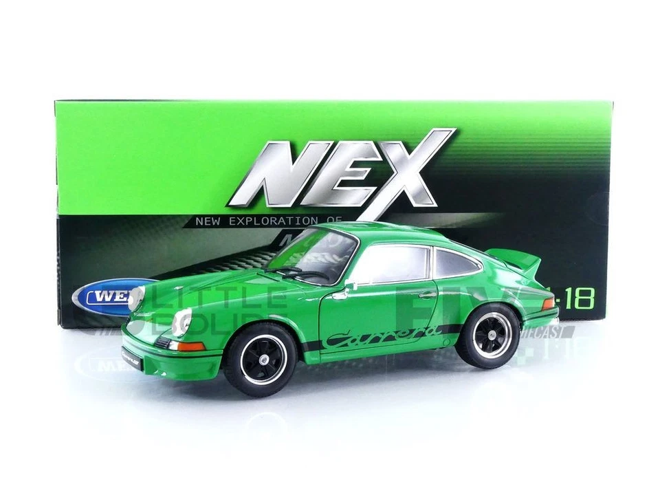 WELLY 1/18 - PORSCHE 911 CARRERA 2.7 RS - 1973 18044GR - Image 1 of 1