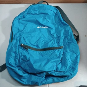 Zaino da viaggio escursionismo COLUMBIA blu acqua confezionabile full zip leggero 21L - Foto 1 di 6