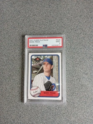 Mark Prior 2001 Fleer Platinum Rc #529 PSA 9 - Image 1 of 4