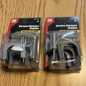 2 Lots Gardner Bender Service Entrance Cable Staples #2 GSE-304 Home Repair USA - Picture 1 of 4