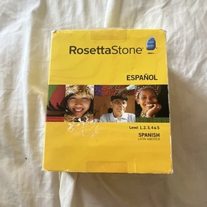 Rosetta Stone Spanish (Latin America) Level 1-5 Set - Picture 1 of 17