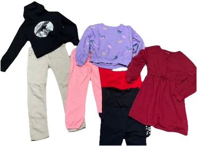 女孩 10 - 12 件装运动衫连帽打底裤连衣裙运动衫匡威间隙 — 第 1/4 张图片