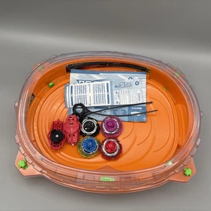 Beyblade Burst Quad Drive Stadium Arena Naranja Hasbro + Beys otras piezas - Imagen 1 de 13