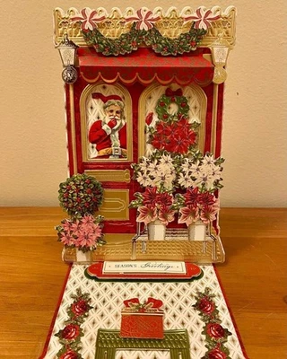ANNA GRIFFIN "FLOWER SHOP" FINISHING SCHOOL CRAFT BOX ~ 8 DIES MATERIALS CLASS - Image 1 of 4