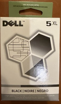 Dell Series 5 XL M4640 Black Ink Cartridge  SEALED NIB - Image 1 of 4