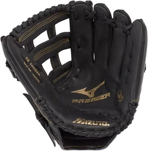 Mizuno Slowpitch Softball GPM1205 Premier 12 Zoll RHT schwarz-gold - Bild 1 von 4