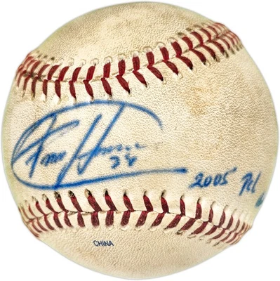 Felix Hernandez Auto Pacific Coast League Game Used Baseball "2005 PCL" PSA/DNA - Image 1 of 4