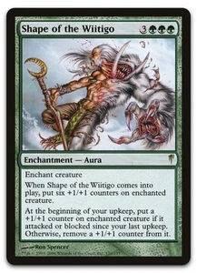 Shape of the Wiitigo #120 (NM) Coldsnap CSP Magic MTG - Picture 1 of 2
