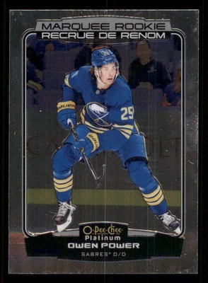 2022-23 O-Pee-Chee Platinum #201 Owen Power RC - Image 1 of 2