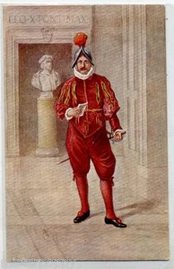 ROMA Vaticano Ufficiale delle guardie Svizzere Uniforme Mezza Gala PC Circa 1915 - Imagen 1 de 1