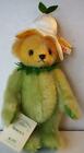 Steiff Sprout Spring Flower The Four Seasons 1997 White Ear Tag Green Mohair Tag