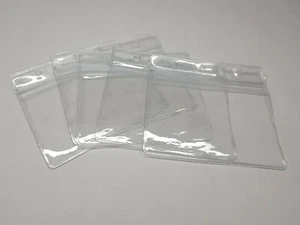 5 Pack Zip Lock Vaccination Vaccine Record ID Card Holder Protector Waterproof - Picture 1 of 1
