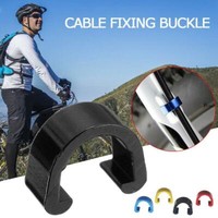 10x S-style 360 Degree Rotation Cable Housing Buckle Brake Pipe For Bicycle