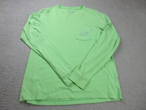 Vineyard Vines Shirt Mens Adult Extra Small Green Logo Casual Preppy Whale