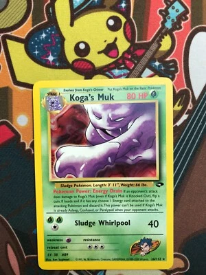 Koga's Muk 26/132 Gym Challenge Pokemon Karten NM - Bild 1 von 2