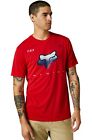 Fox Racing Rkane Head Tech Mens Short Sleeve T-Shirt Flame Red
