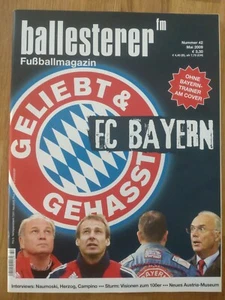 Ballesterer Fußball Magazin #42 FC Bayern München FCB - Bild 1 von 7