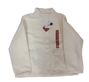 Member's Mark Ladies Sherpa Jacket Size Large White - Picture 1 of 3
