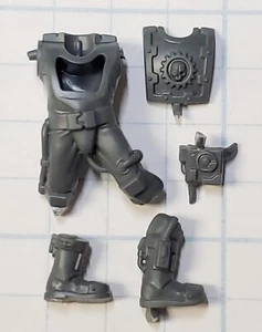 Warhammer 30k Cult Mechanicum Bits Tech Thralls Bionic Body Legs #01 - Picture 1 of 5