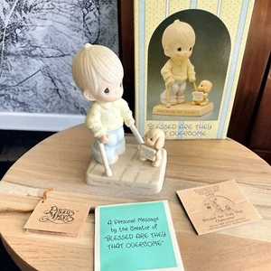 Enesco Precious Moments Collection Blessed Are They That Overcome Easter Seals - Picture 1 of 10