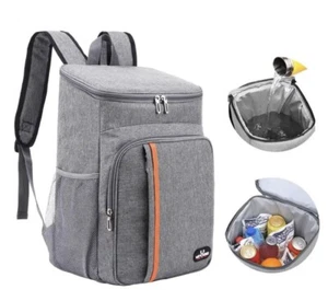18L Kühlrucksack Picknicktasche Thermotasche Isoliertasche Lunchtasche Camping - Bild 1 von 13