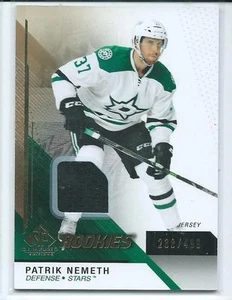 2014-15 SP Game Used Patrik Nemeth Rookies JERSEY RELIC RC 238/499 STARS - Picture 1 of 1