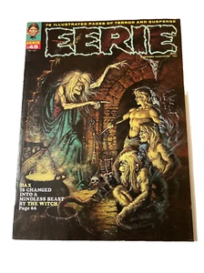 Eerie #45 Warren Horror Cómic Revista Bruja Cubierta Dax Esteban Maroto 76 páginas - Imagen 1 de 8