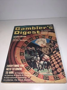 VINTAGE CASINO GAMBLERS DIGEST 1981 SECOND EDITION FREE SHIPPING - Picture 1 of 15